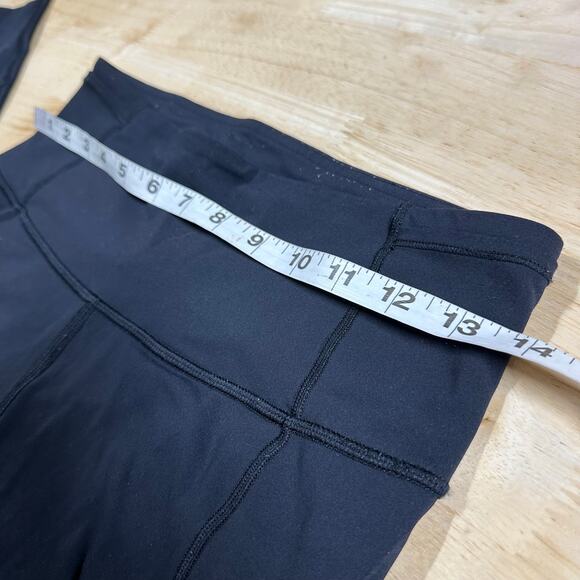 Lululemon Fast Free 7/8 Tight II Nulux Black Women's 6 Excellent Used Condition - Picture 8 of 10